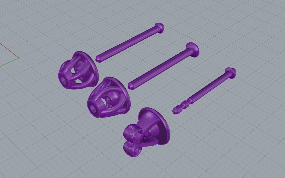 HEART Stud Earrings LOVE GIFT For Valentines Day  3D print model_47