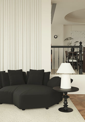 apartment interior scenes   3D model 2