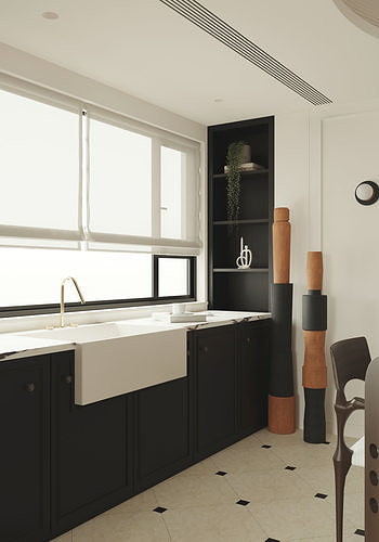 apartment interior scenes   3D model 5