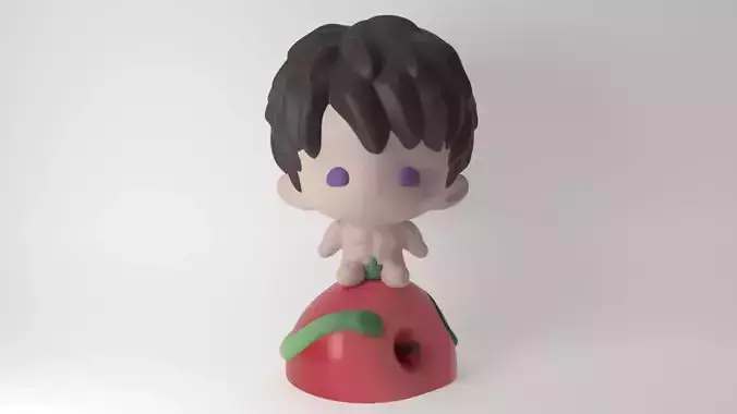 Caleb Love and Deepspace 3d print model  3D print model