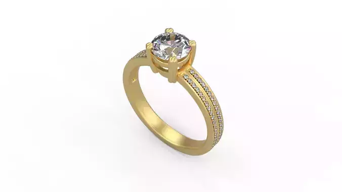 Woman Solitaire 1697