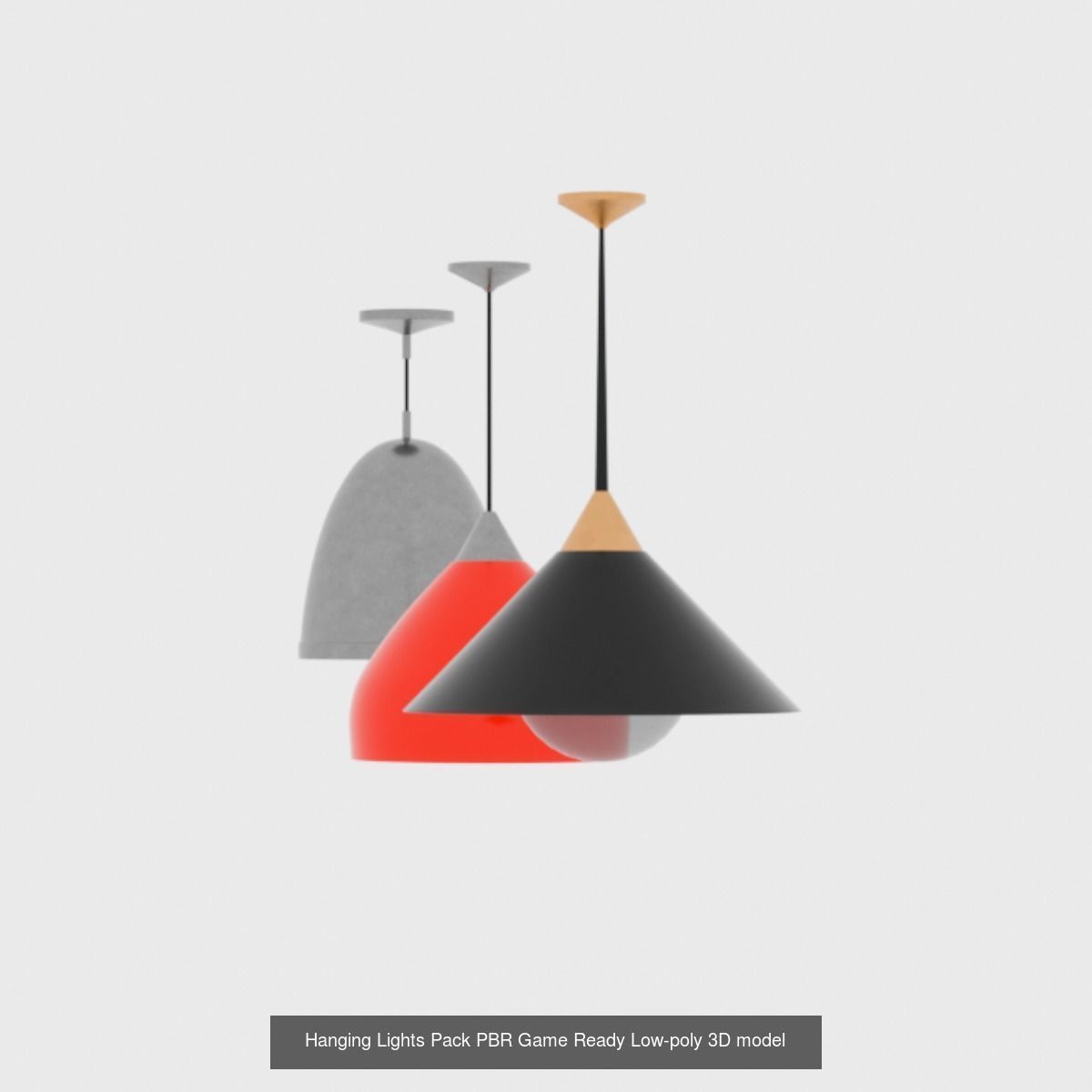 Lighting Pack  PBR Low-poly 3D Models 3D Model Collection_5