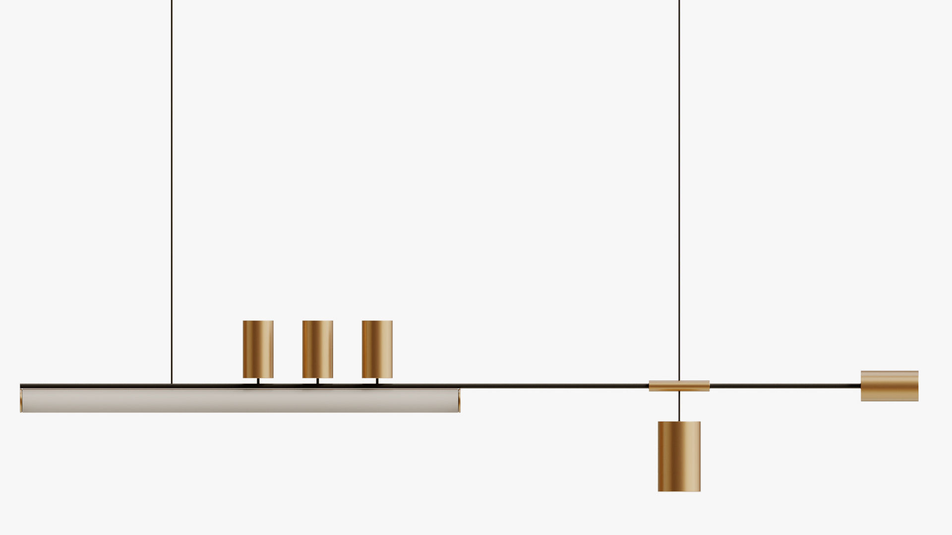 Attic Led Pendant Light 3D model_4