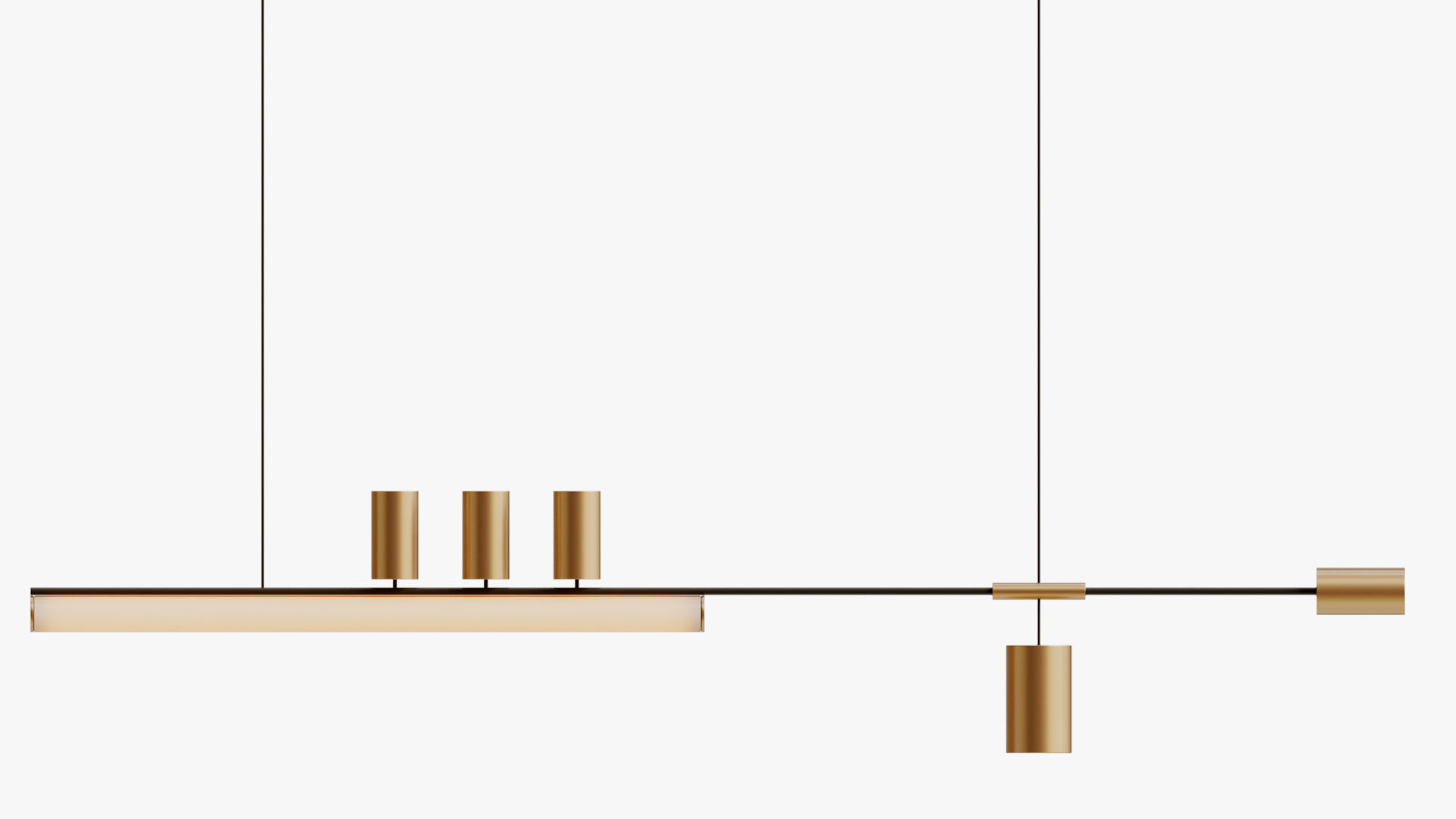 Attic Led Pendant Light 3D model_3