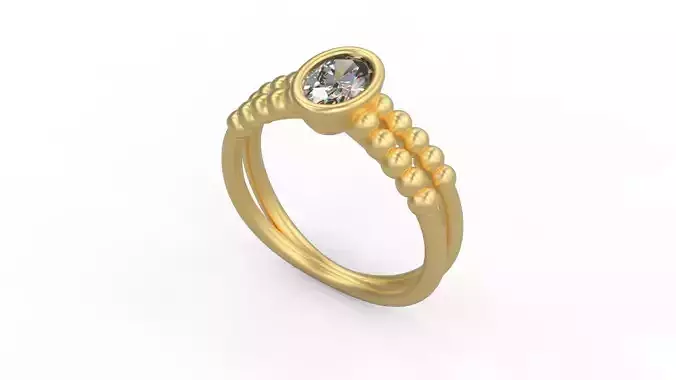 Woman Solitaire 1706