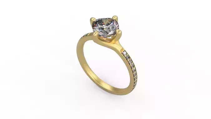 Woman Solitaire 1707