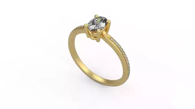 Woman Solitaire 1718