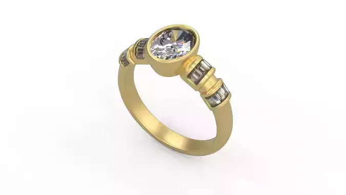 Woman Solitaire 1733