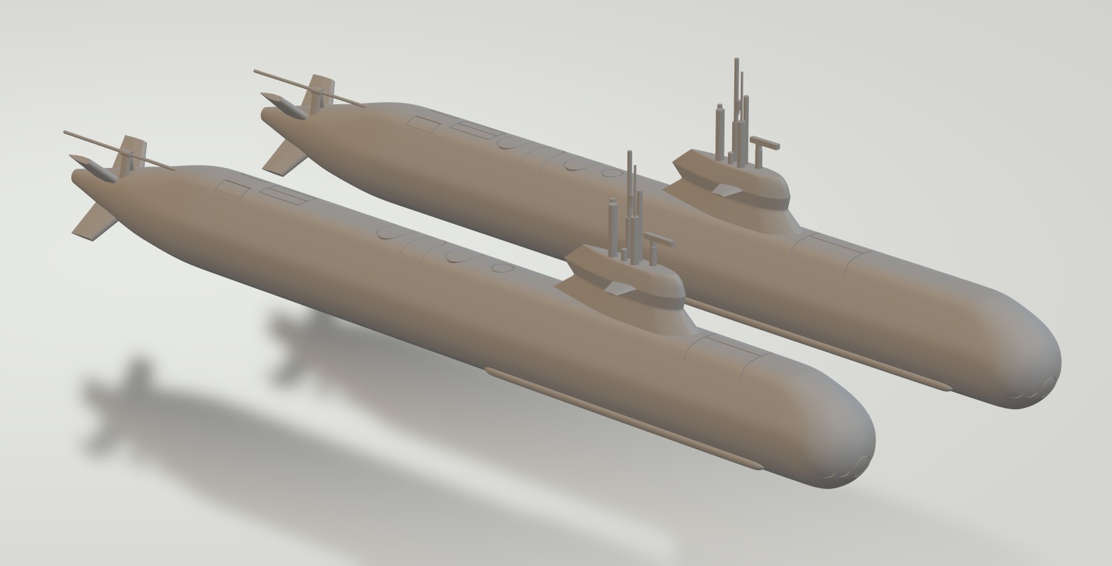 A-26 BLEKINGE CLASS SUBMARINE - VLS VARIANTS SCALE MODEL 3D print model_1
