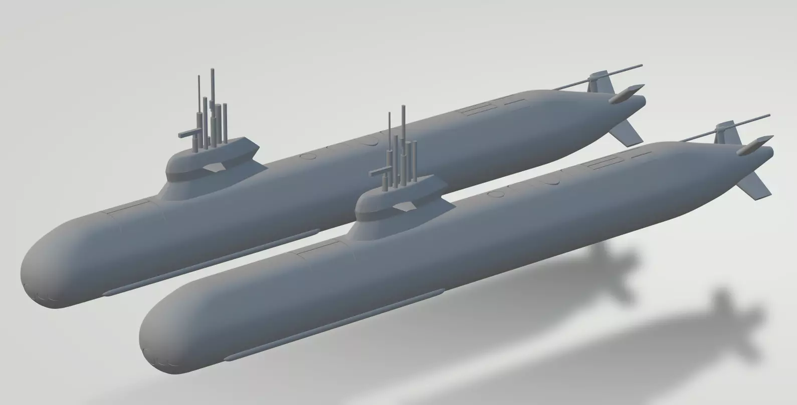 A-26 BLEKINGE CLASS SUBMARINE - VLS VARIANTS SCALE MODEL 3D print model_0