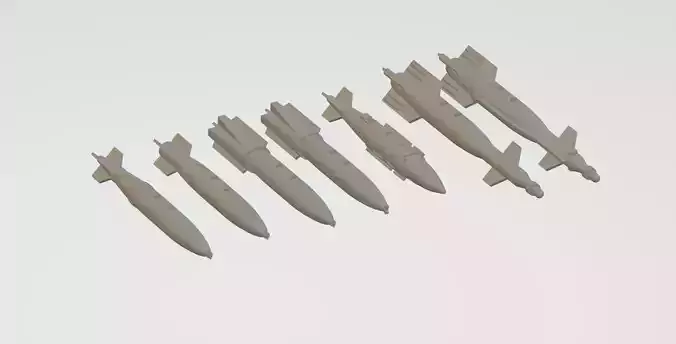 MK-83 BASED BOMBS 1-72 SCALE MODEL