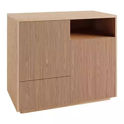 Japandi chest of drawers 3D model