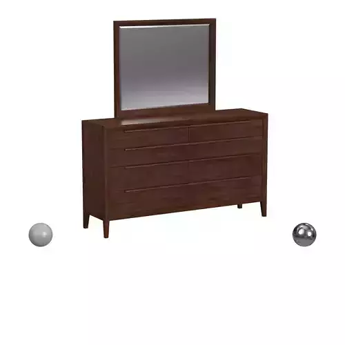 Ralston Dresser Mirror 3D model