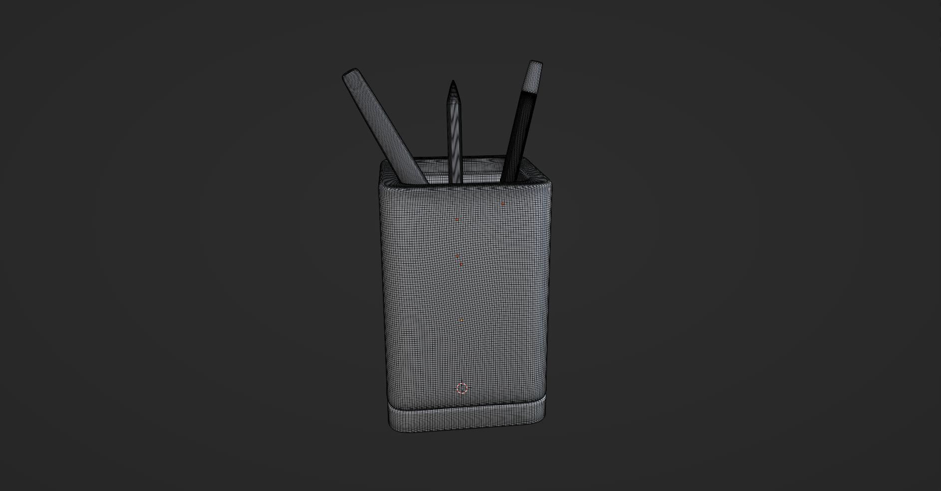 Stationery Storage 3D model_11