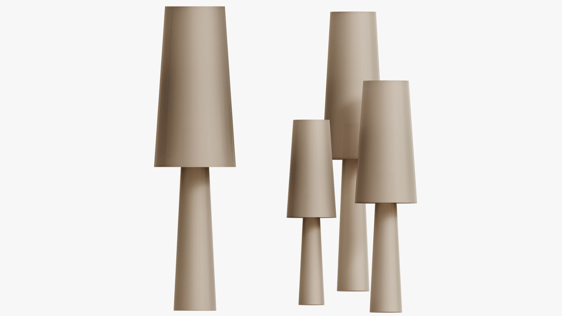 Floor lamp Rudvald 3D model_1