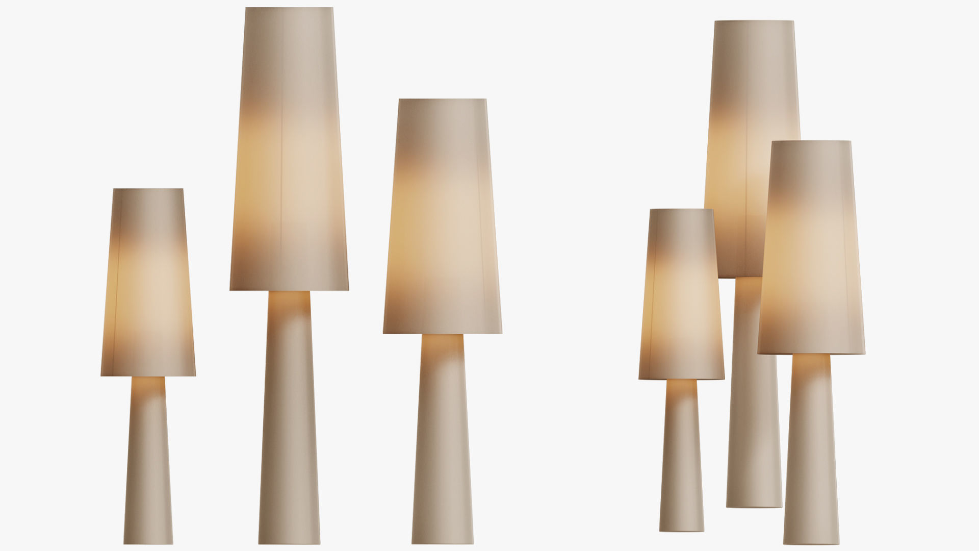 Floor lamp Rudvald 3D model_4
