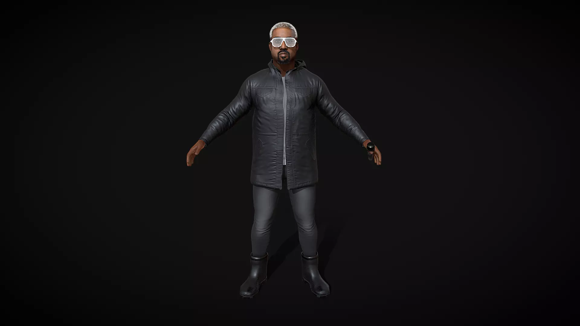 Kanye West 3D model_0