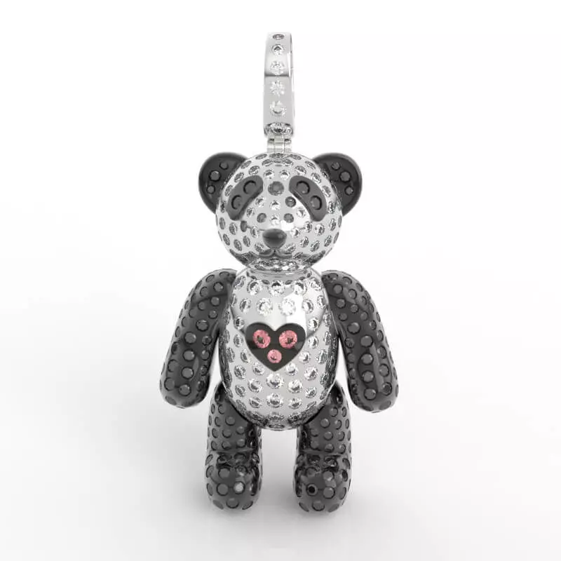Adorable Panda Pendant 3D print model