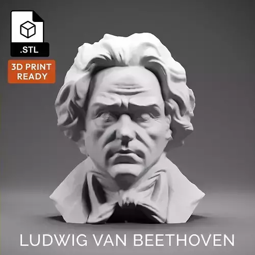 Ludwig van Beethoven 3D print model