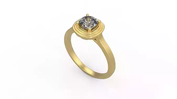 Woman Solitaire 1736