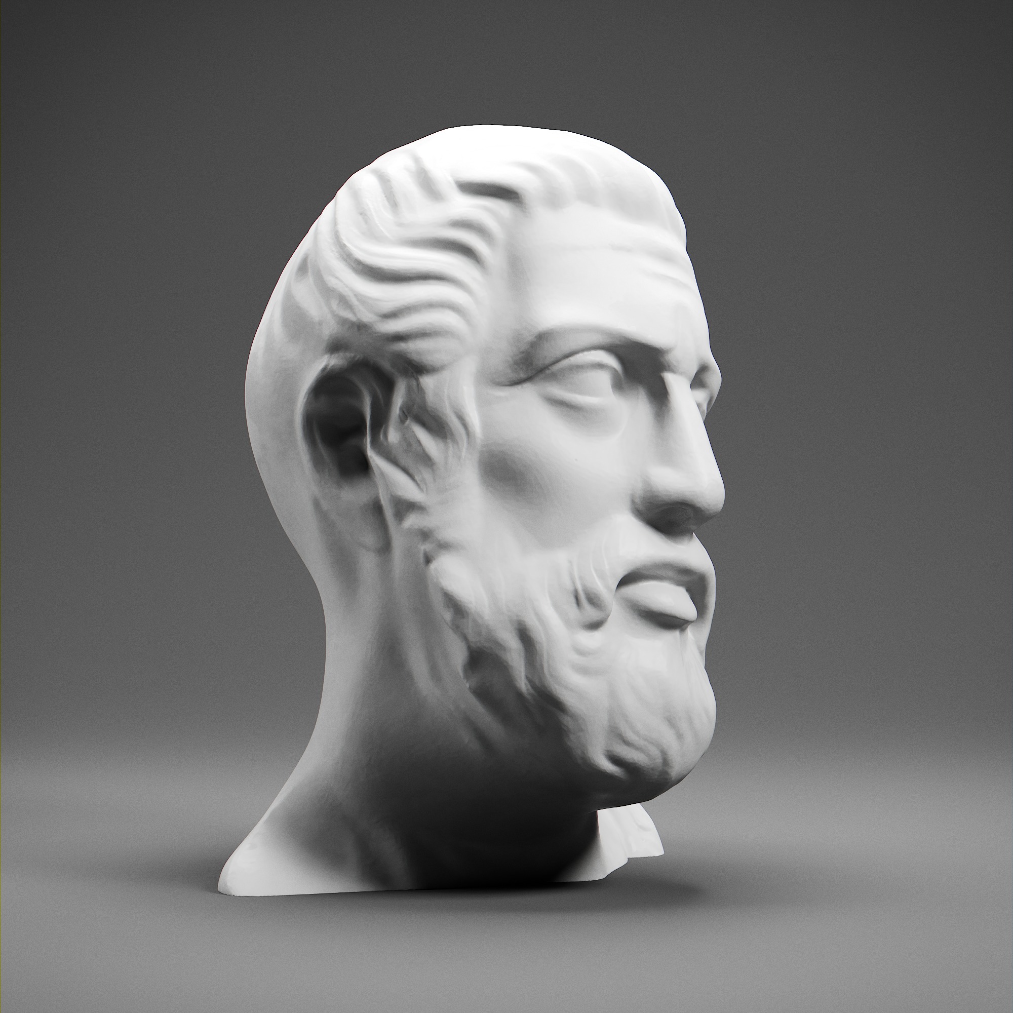 Hippocrates 3D print model_7