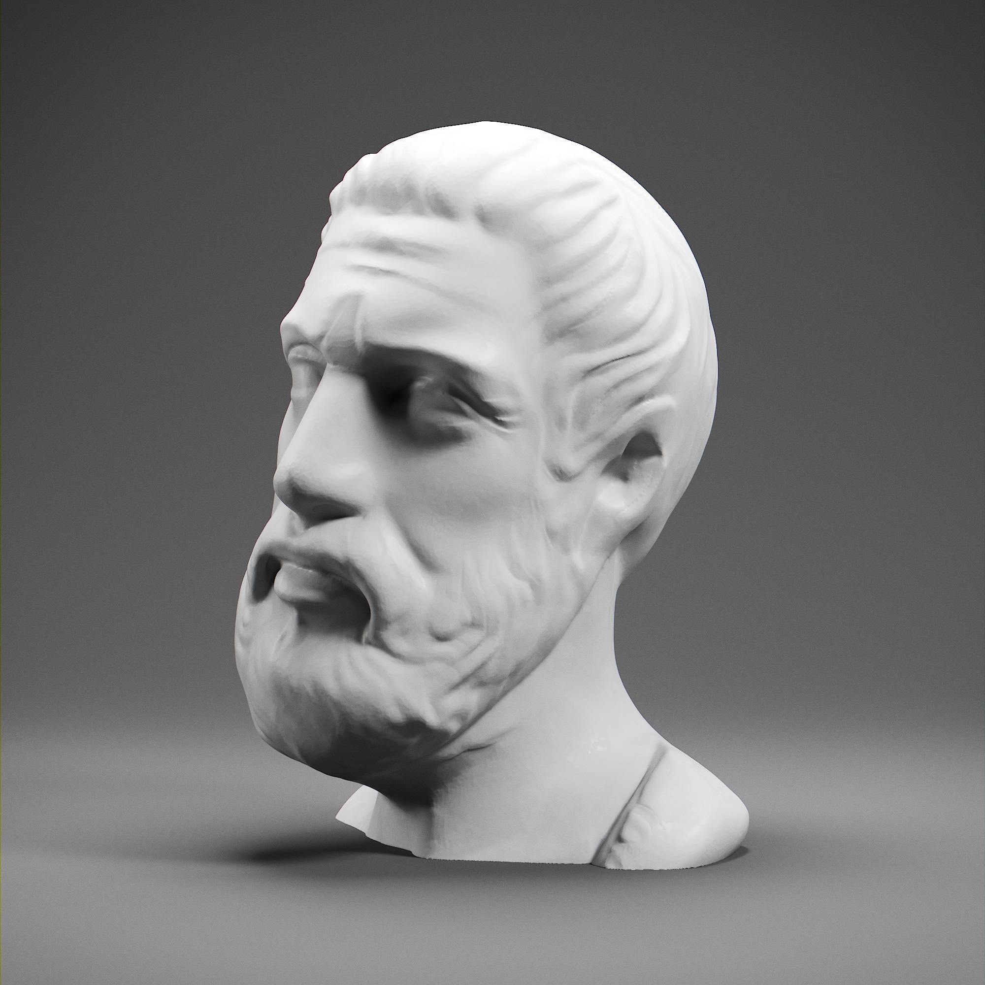 Hippocrates 3D print model_1