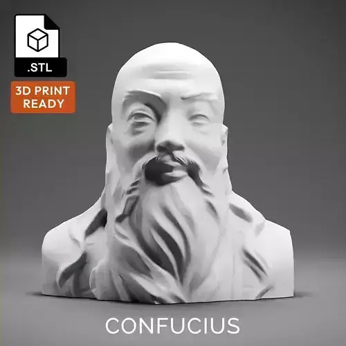 Confucius 3D print model