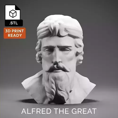 Alfred the Great 3D print model