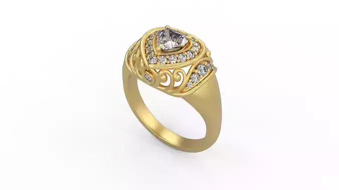 Woman Solitaire 1741