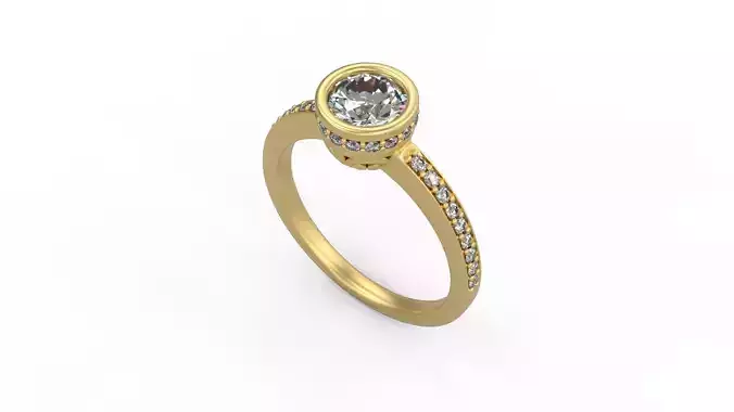 Woman Solitaire 1744