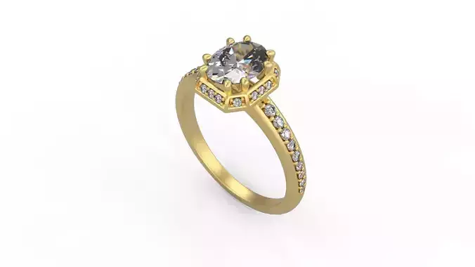 Woman Solitaire 1748