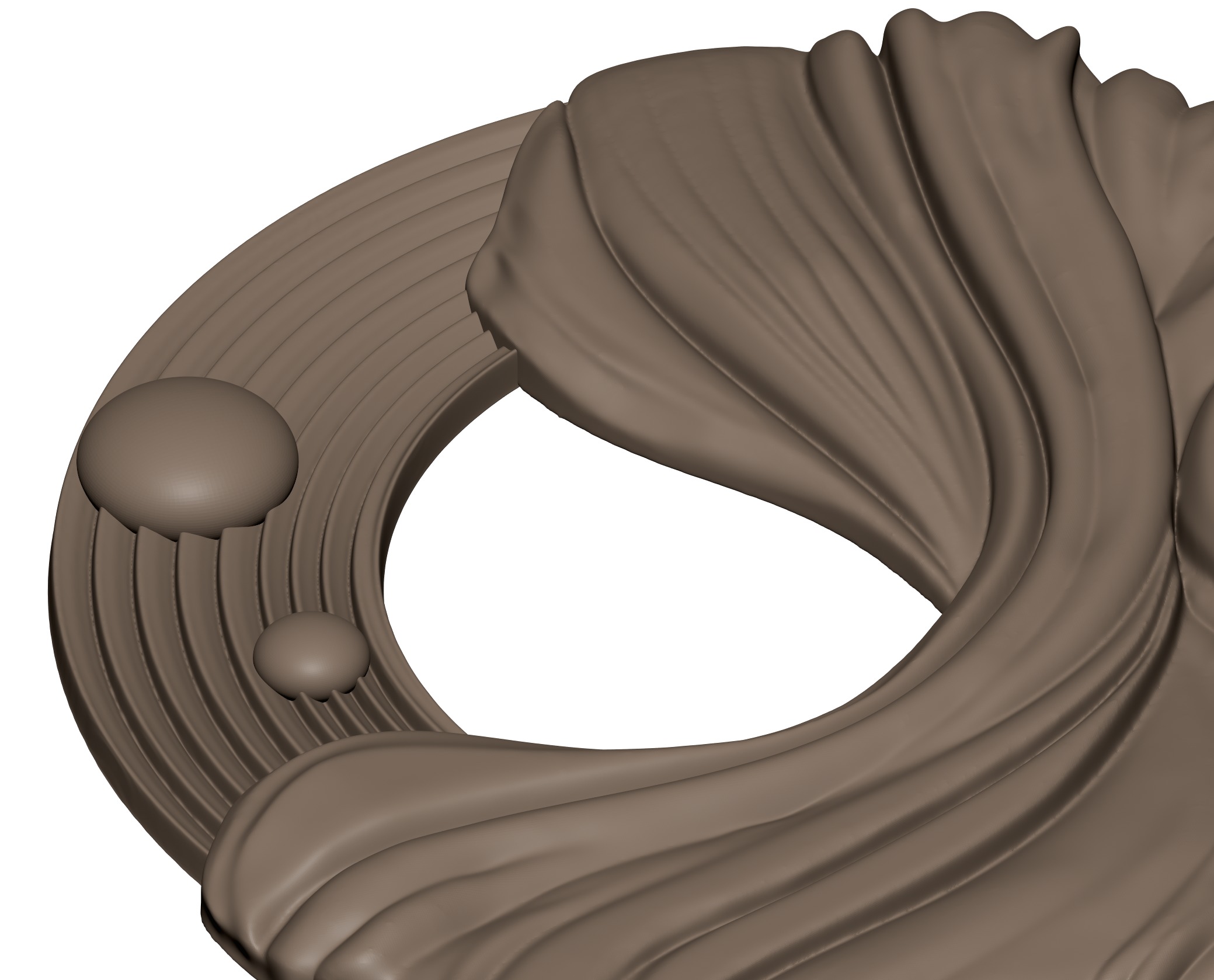 Modern 3D Wall Panel CNC-Ready STL for Interiors 3D print model_2