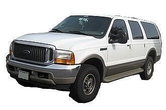 Ford Excursion Low-Poly 3D Model Game-Ready  Low-poly 3D model