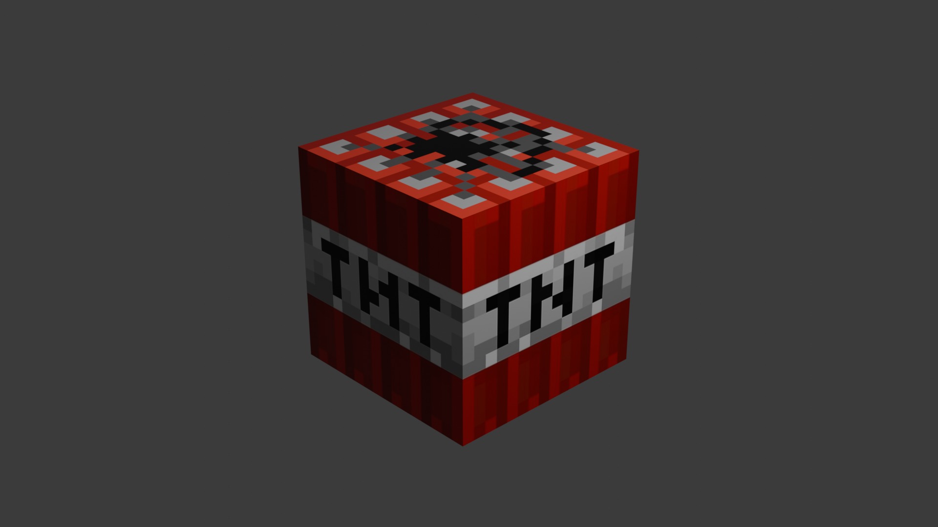 Minecraft TNT 3D Model  3D model_1