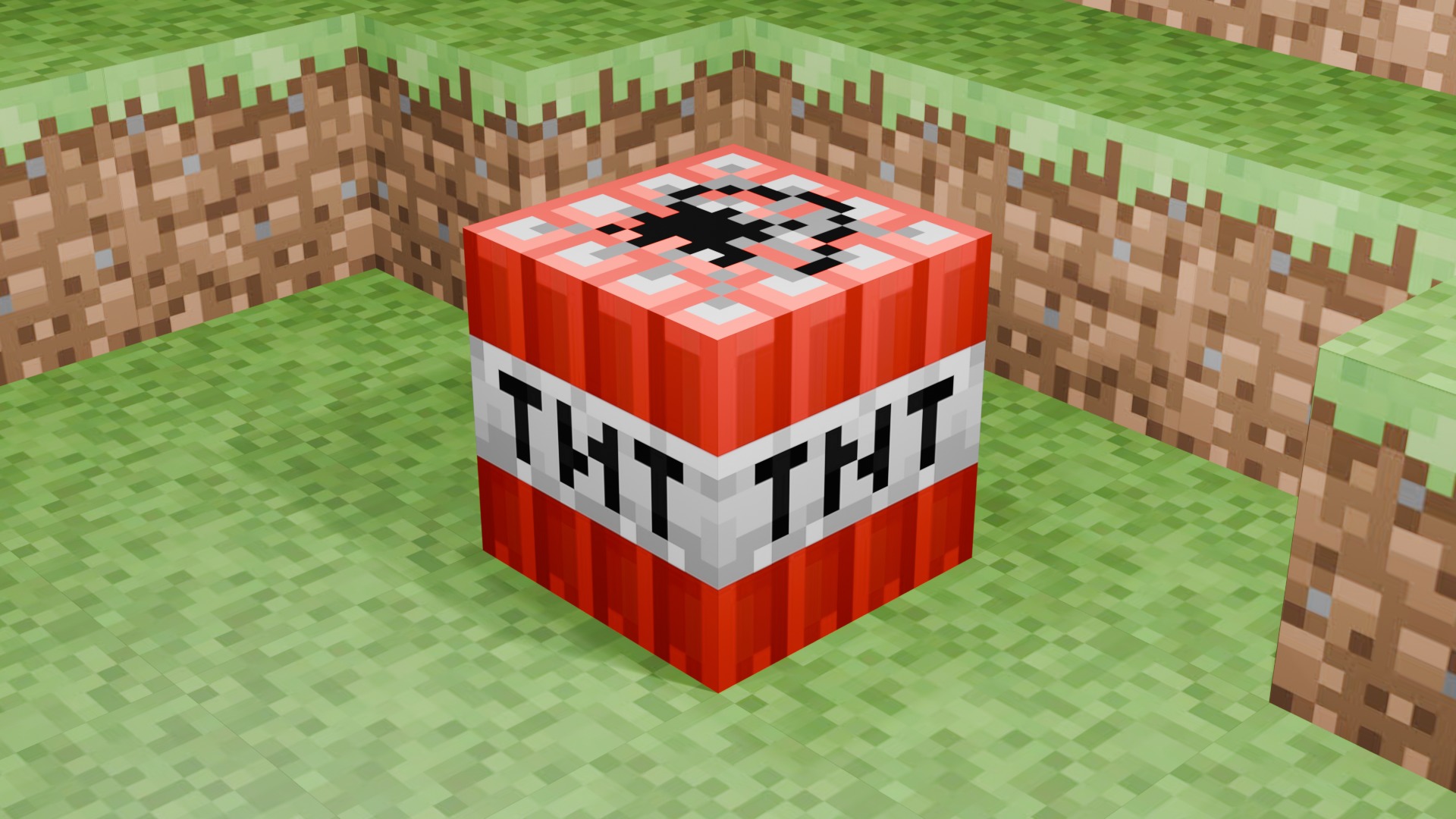 Minecraft TNT 3D Model  3D model_2