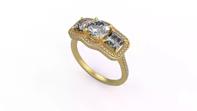 Woman Solitaire 1751