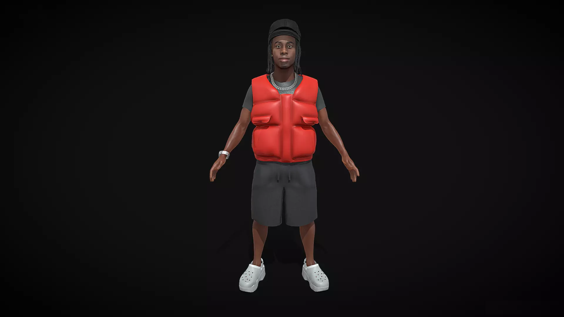 Kai Cenat 3D model_0