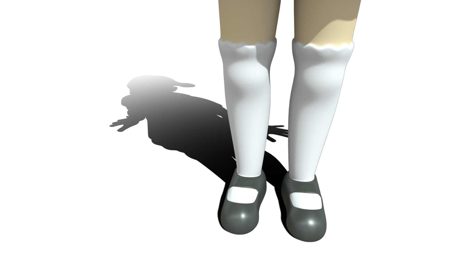 Squid Game Doll 3D - High Poly 3D model_10