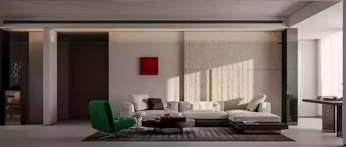 apartment interior scenes  