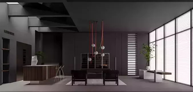 apartment interior scenes  