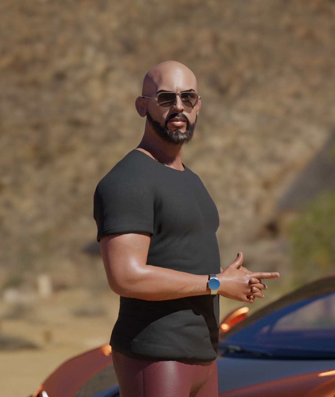 Andrew Tate  3D model_2