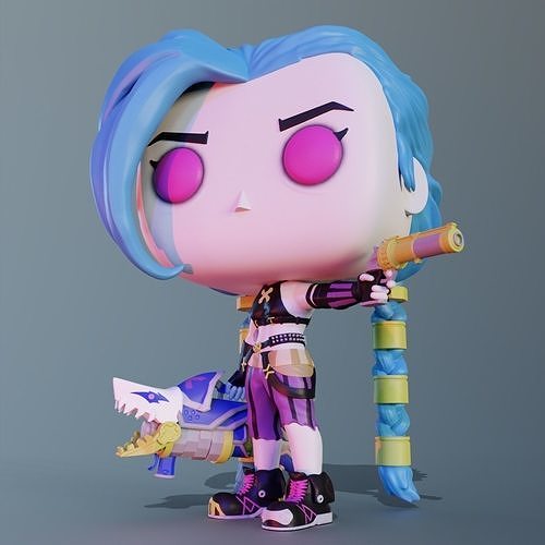 Jinx - Arcane S2 3D print model