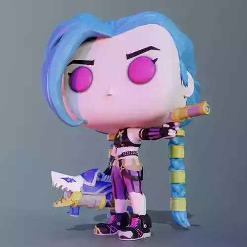 Jinx - Arcane S2 3D print model