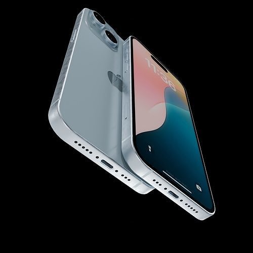 iPhone 15 3D model