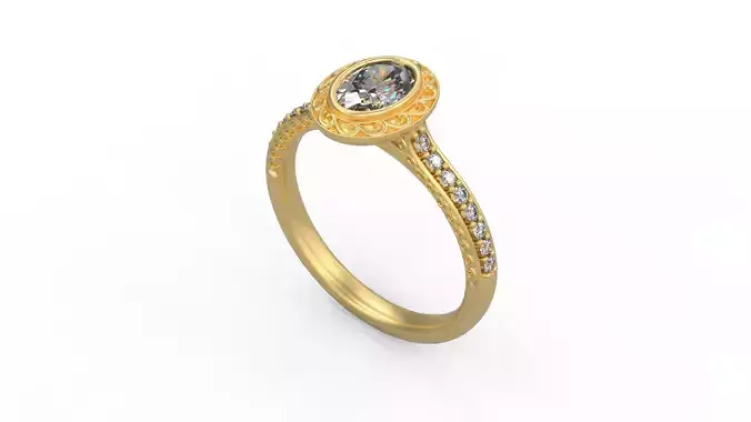 Woman Solitaire 1765