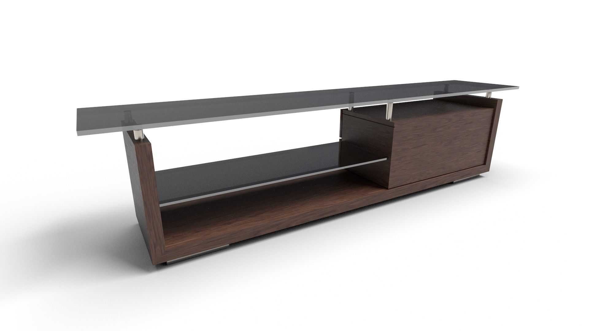 TV Rack CG1 3D model_2