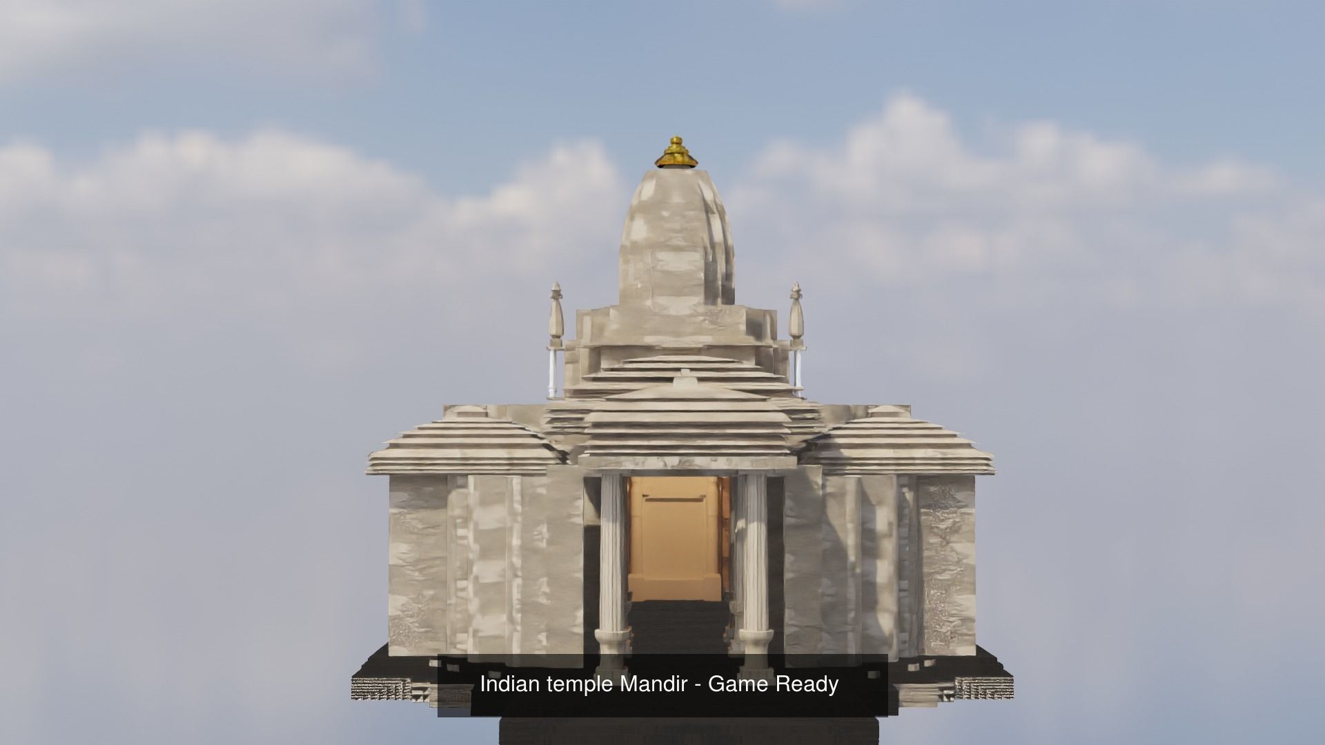 Indian temples 3D Model Collection_2
