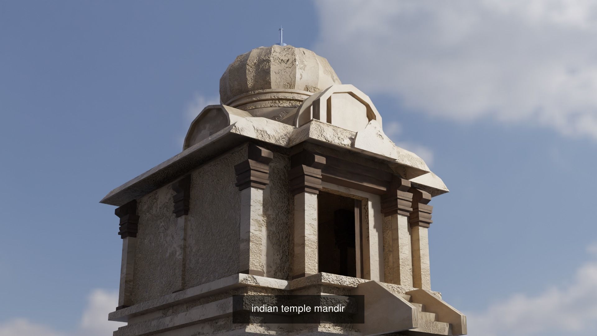 Indian temples 3D Model Collection_3
