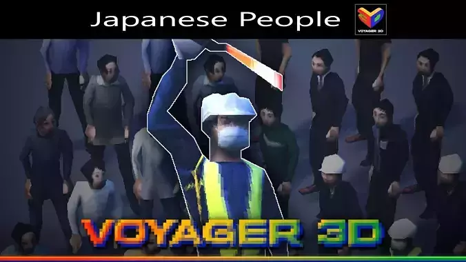 Retro Japanese People Vol 01