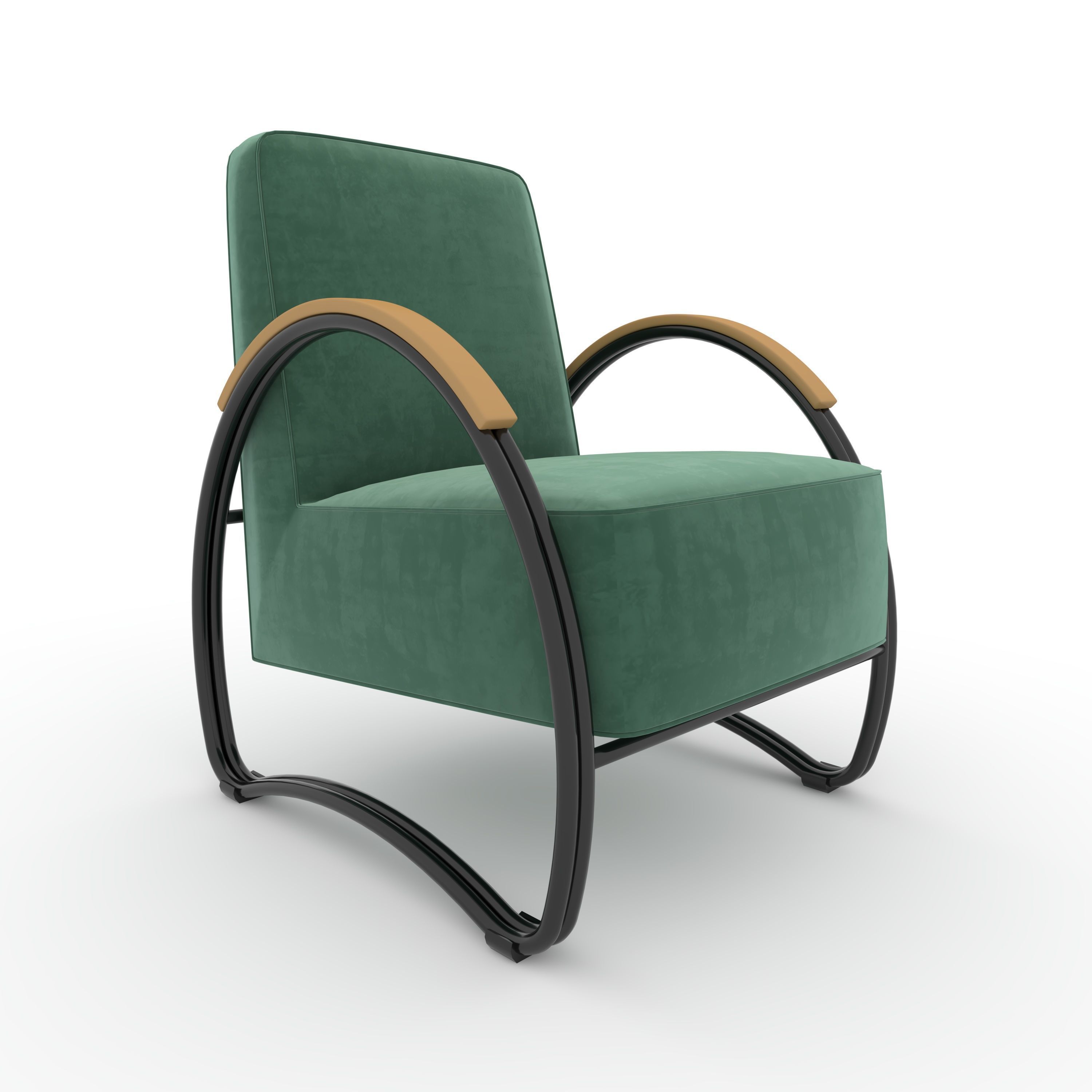 Armchair 51 3D model_8